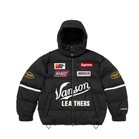 Kurtka Supreme Vanson Leathers Cordura 'Black'