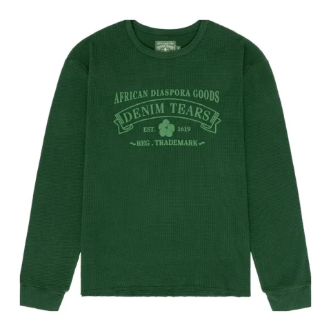 Longsleeve Denim Tears ADG Thermal Green