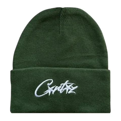 Beanie Corteiz Allstarz Folded Beanie - Green