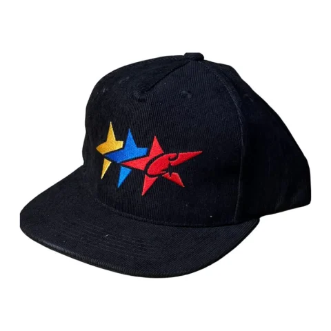 Czapka z daszkiem Corteiz C-Star Corduroy Trucker - Black/Navy