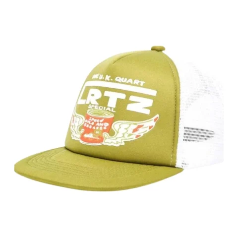 Czapka z daszkiem Corteiz Gasolina Trucker Olive Green