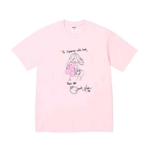 Koszulka Supreme Paris Hilton 'Pink'