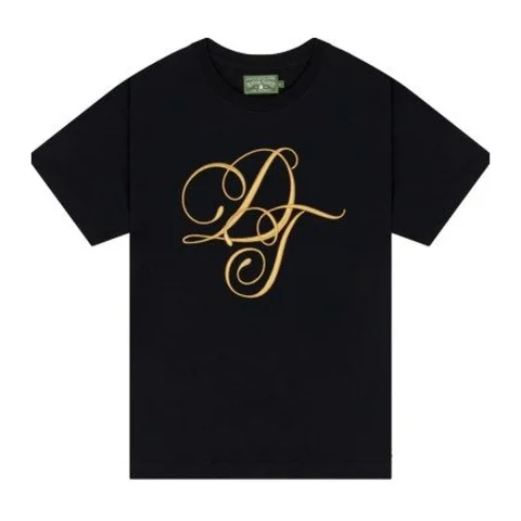 Koszulka Denim Tears Metallic Gold Script Tee