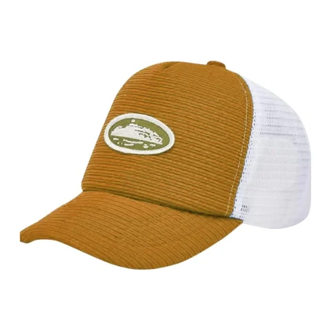 Czapka z daszkiem Corteiz Orange Short Peak Trucker