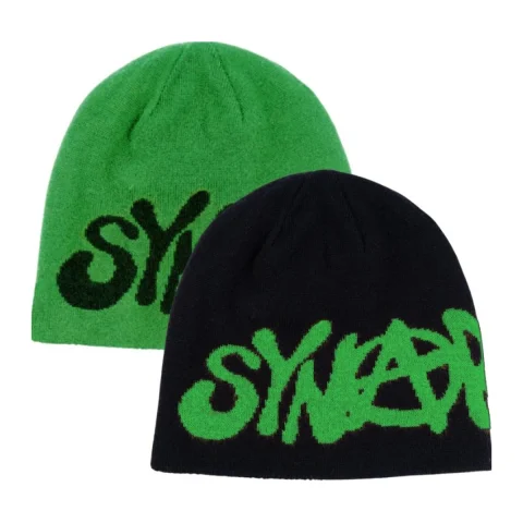 Beanie Syna World Reversible Synarchy Beanie - Black/Green