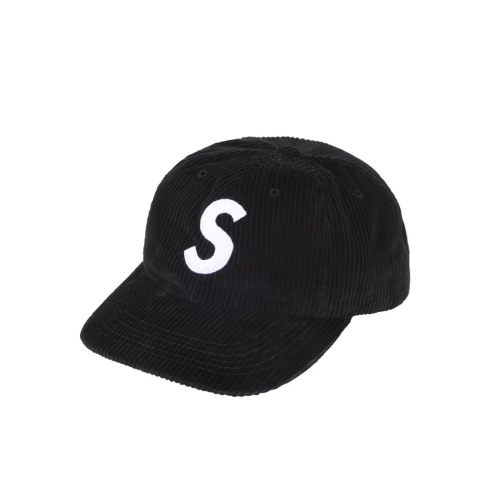 Czapka Supreme Corduroy 6-Panel Black