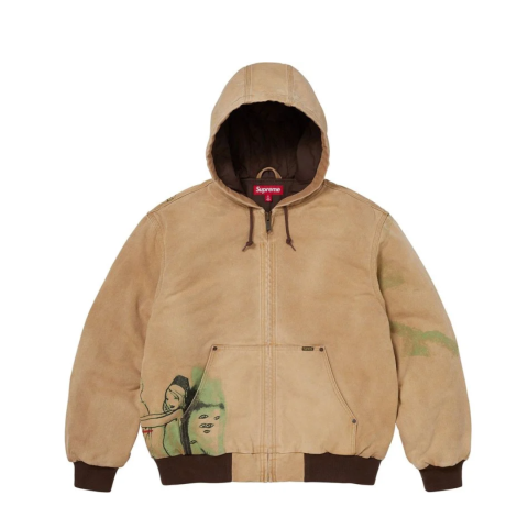 Kurtka Supreme Rita Ackermann Hooded Work Jacket