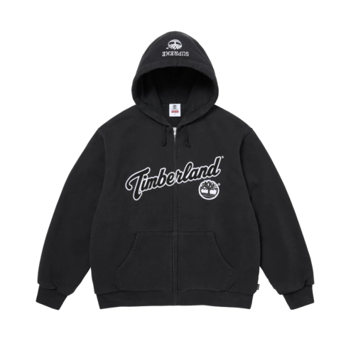 Bluza Supreme Timberland Thermal Lined Zip Up 'Black'