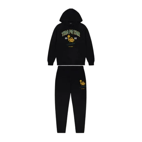 Tracksuit Trapstar TS Varsity Hoodie Tracksuit - Black