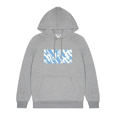 Bluza Trapstar Wavy T Box Hoodie Grey/Blue